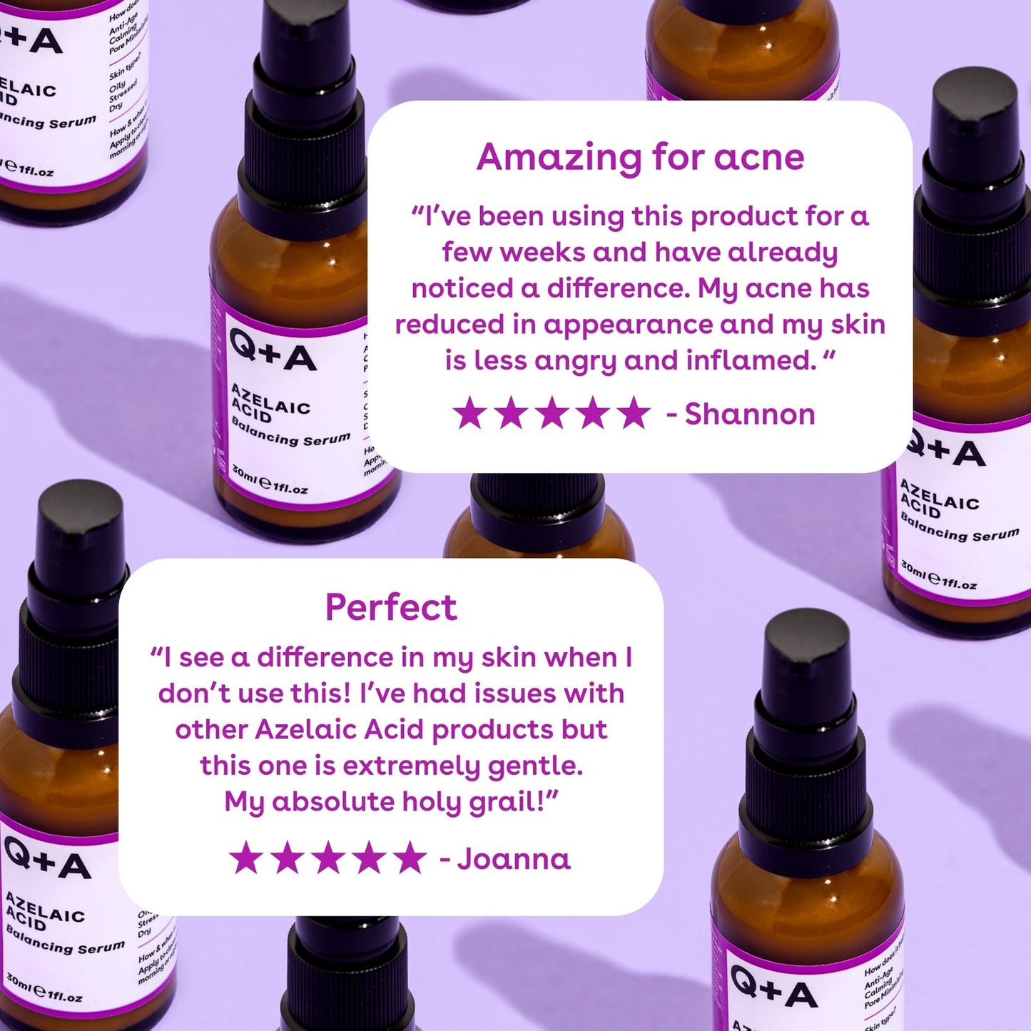 Q+A Azelaic Acid Facial Serum 30ml