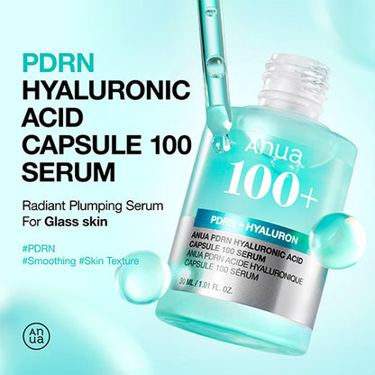 ANUA - 100+ PDRN + Hyaluronic Acid Capsule 100 Serum - 30ml