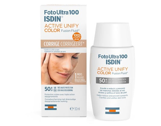 Isdin - Foto Ultra 100 Active Unify COLOR Fusion Fluid SPF 50+
