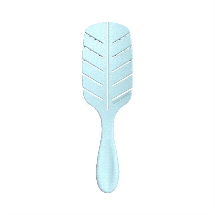 Brosse Cheveux Leaf Design Plastic Detangle Hair Brush