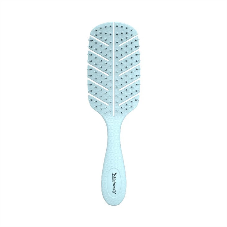 Brosse Cheveux Leaf Design Plastic Detangle Hair Brush