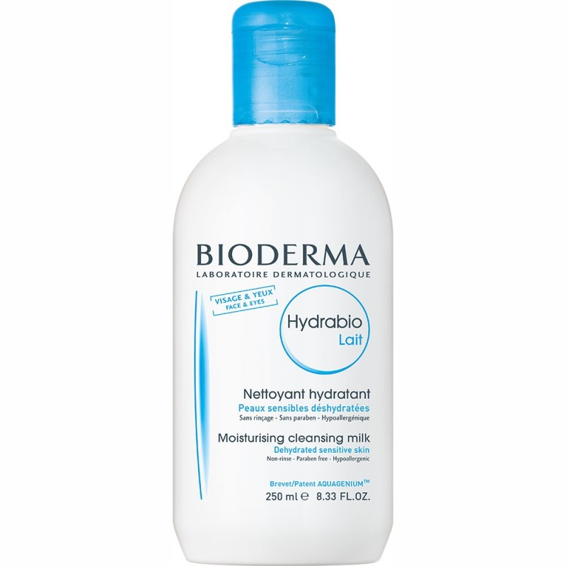 Bioderma Hydrabio lait Nettoyant hydratant 250ML