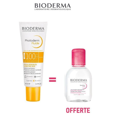 BIODERMA OFFRE PHOTODERM MAX FLUIDE SPF 100 INVISIBLE 40 ML