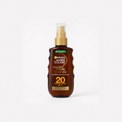 Garnier Ambre Solaire Ideal Bronze Huile Protectrice Sublimatrice SPF 20