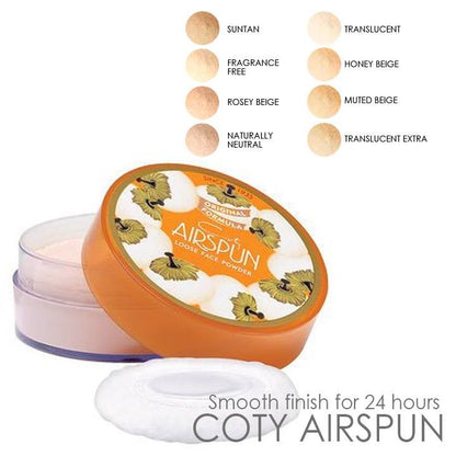 COTY Airspun Poudre libre pour le visage - LOOSE POWDER