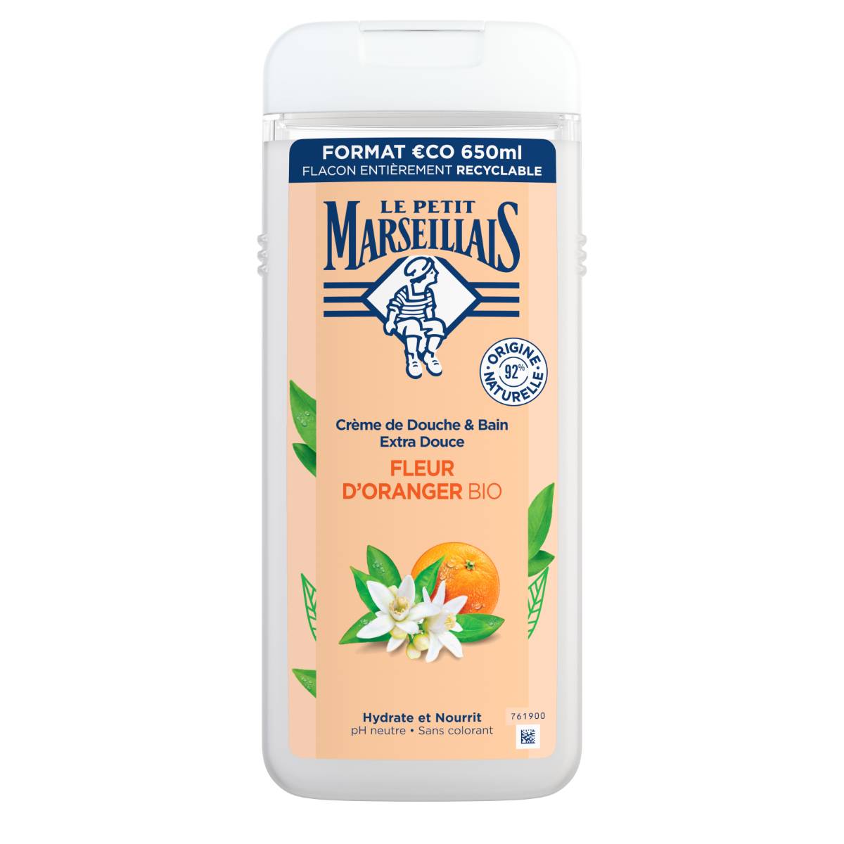 Le Petit Marseillais Creme de Douche & Bain Extra Douce.