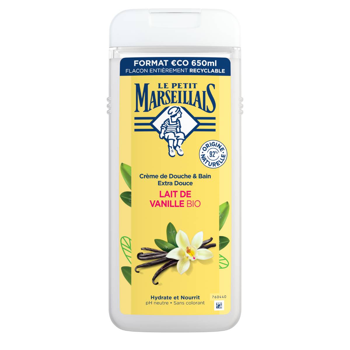 Le Petit Marseillais Creme de Douche & Bain Extra Douce.