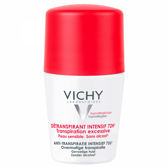 VICHY DEODORANT DETRANSPIRANT INTENSIF EFFICACE 72H PEAUX SENSIBLES 50ML