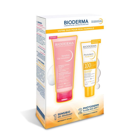 BIODERMA PHOTODERM FLUIDE INVISIBLE SPF100 40ml = Sensibio Gel Moussant