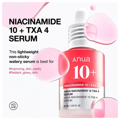 Anua 10% Niacinamide + TXA 4% Serum