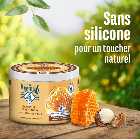 Le Petit Marseillais Masque 4 En 1 Nutrition Intense Miel De Provence et Karité Bio