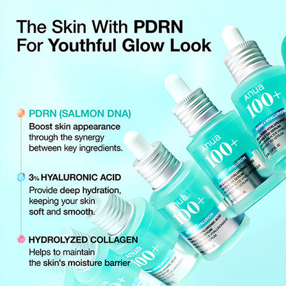 ANUA - 100+ PDRN + Hyaluronic Acid Capsule 100 Serum - 30ml