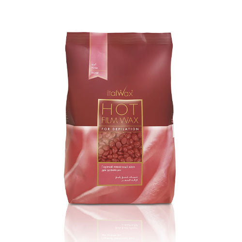 ITALWAX HOT FILM WAX CIRE À LA ROSE 1KG