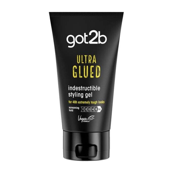 GOT2B ULTRA GLUED GEL COIFFANT INDESTRUCTIBLE 48H LOOKS EXTREMES 150 ML