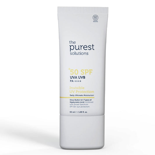 The Purest Solutions Invisible UV Protection - Daily Intensive Moisturizer Spf 50+