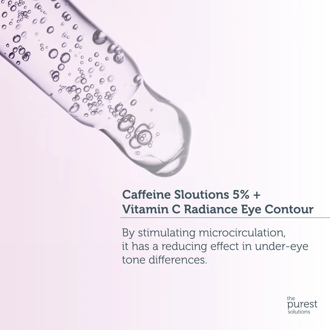 The Purest Solutions Radiance Eye Contour Serum Caffeine Solutions 5% + Vitamin C