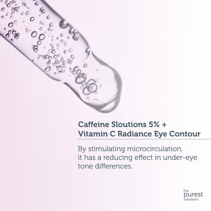 The Purest Solutions Radiance Eye Contour Serum Caffeine Solutions 5% + Vitamin C