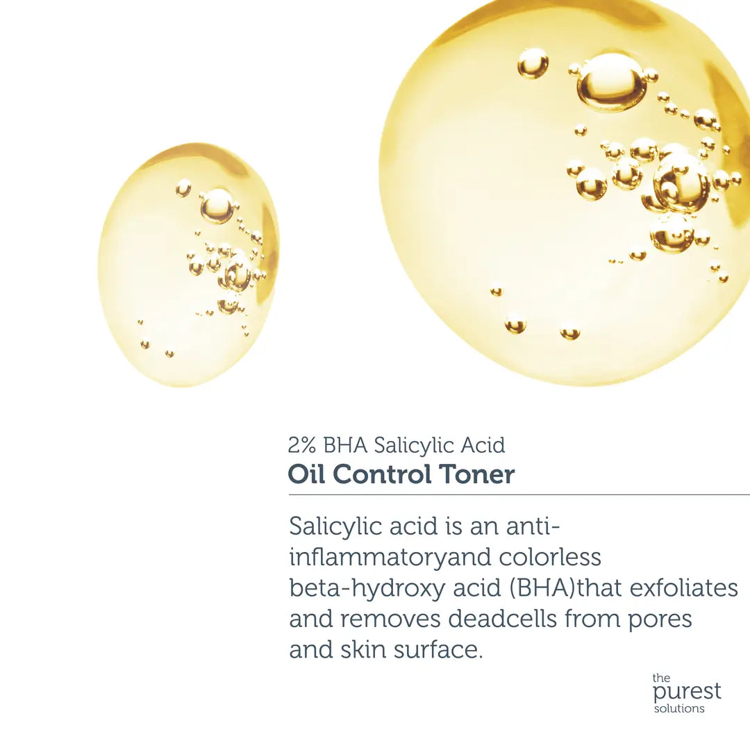The Purest Solutions - 2% BHA Salicylic Acid Oil Control Toner