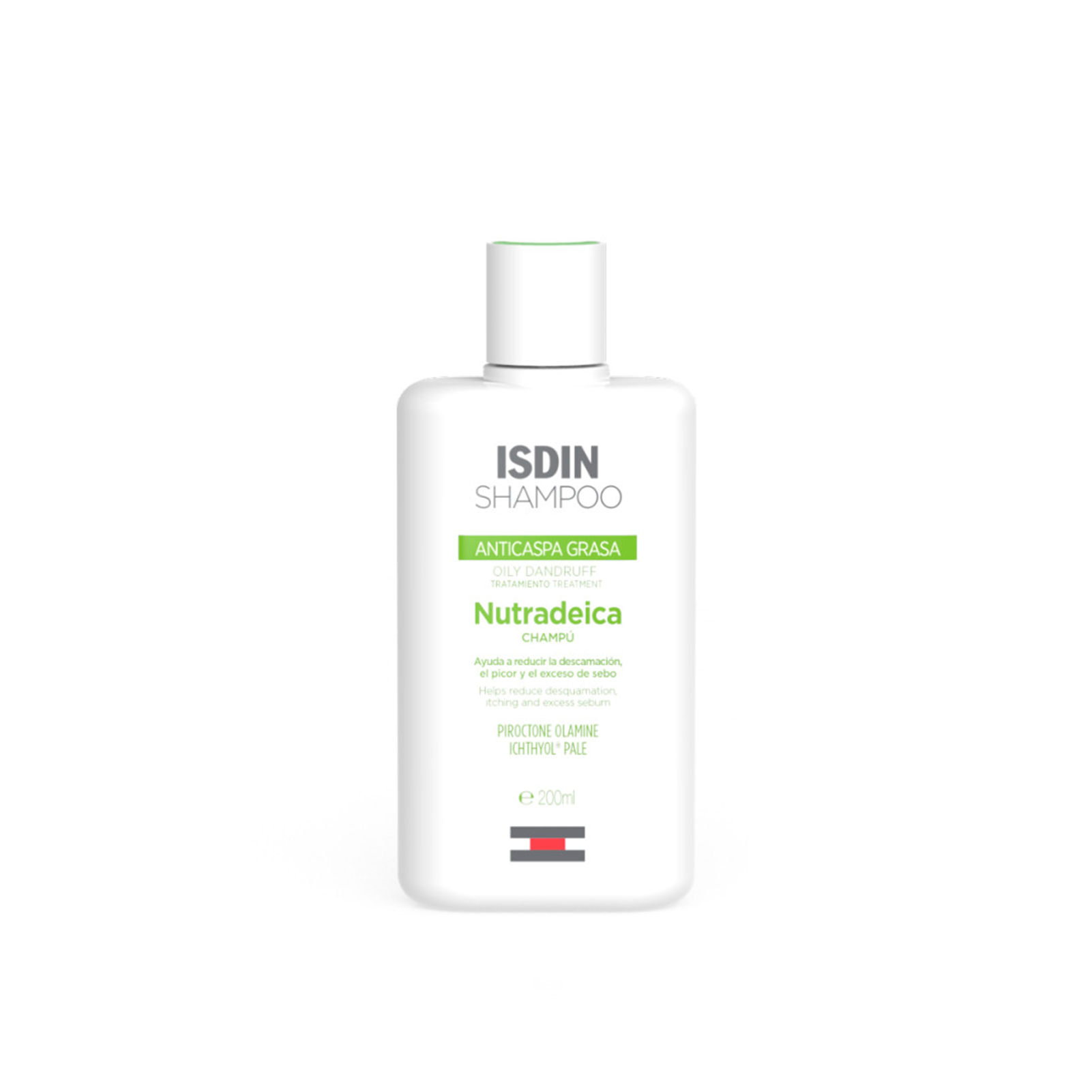 Isdin Nutradeica Anti-Dandruff Shampoo – 200ml (6.76 Fl Oz) – For Dry/Oily Scalp