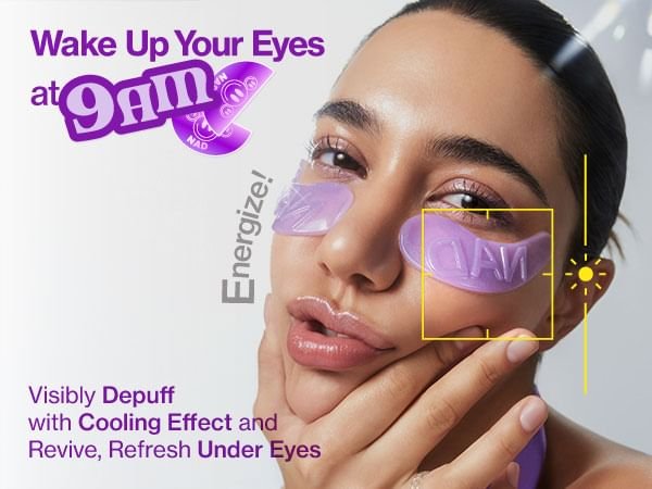 No.9 NAD+ Collagen Under Eye Patches 5EA – Patchs Contour des Yeux Hydratants & Raffermissants