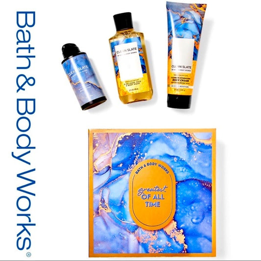 Bath & Body Works CLEAN SLATE Gift Box Set