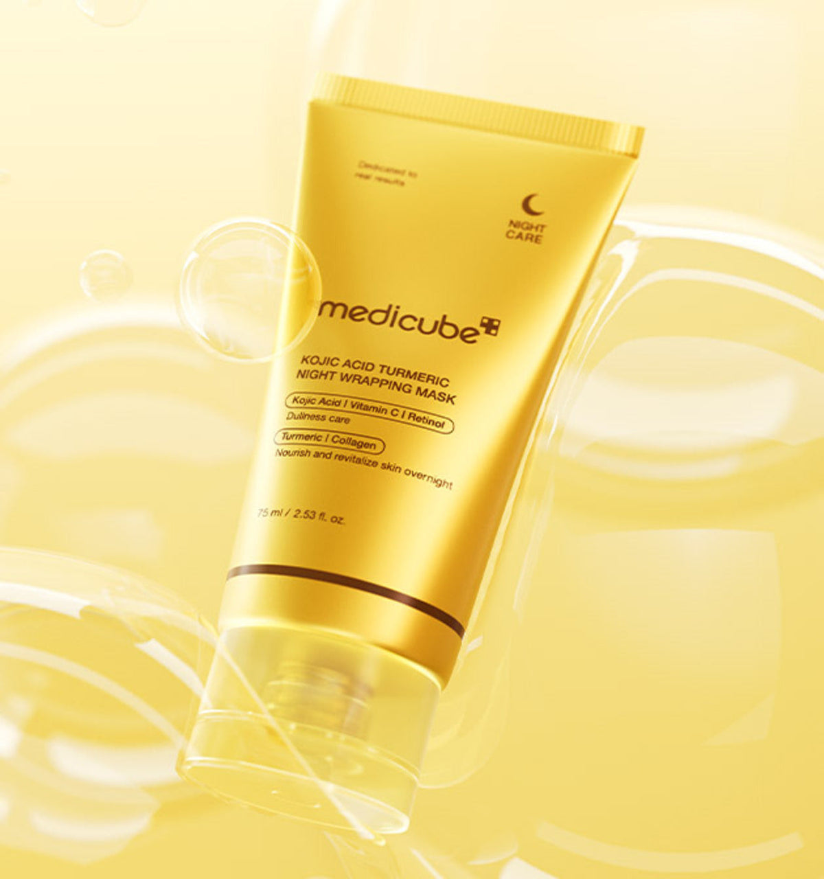 Medicube Masque de Nuit Éclat Kojic Acid & Curcuma