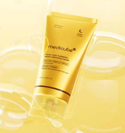 Medicube Masque de Nuit Éclat Kojic Acid & Curcuma