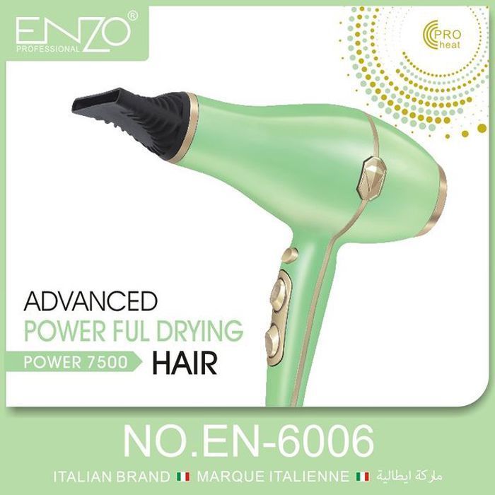 ENZO Professional Hair Dryer 7500 POWER