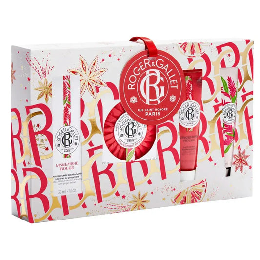 ROGER GALLET COFFRET PARFUME GINGEMBRE ROUGE