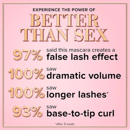 Too Faced Mascara volumisant et allongeant Better Than Sex