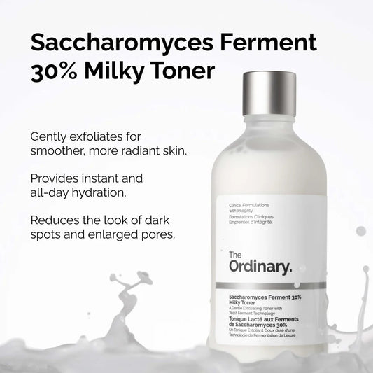 The Ordinary Saccharomyces ferment 30% Milky TONER