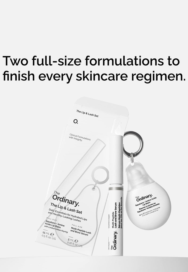 The Ordinary The Lip & Lash Set