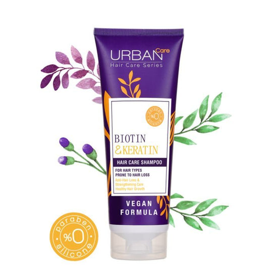 URBAN CARE SHAMPOOING FORTIFIANT ANTICHUTE BIOTINE ET KERATINE 250 ML