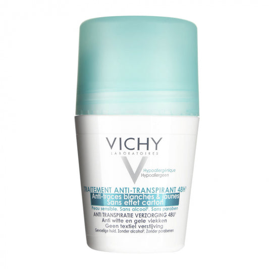 VICHY DÉODORANT ANTI-TRANSPIRANT ANTI-TRACES ROLL-ON 50ML