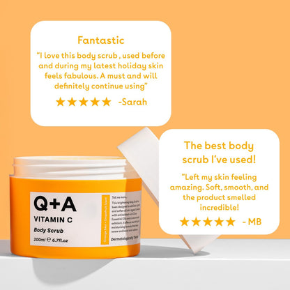 Q+a Vitamin C Body Scrub 250ml