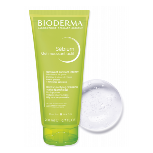 Bioderma Sébium Gel moussant actif 200ml