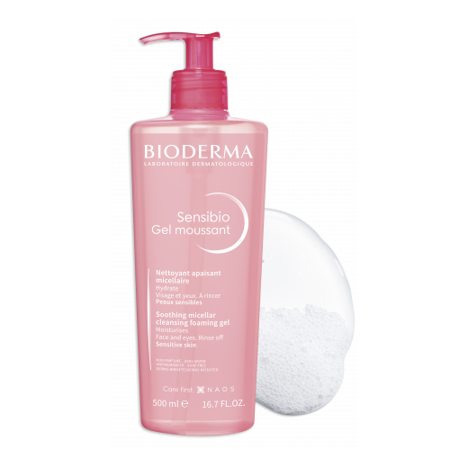 Bioderma – Sensibio Gel Moussant Nettoyant Douceur – 200 M