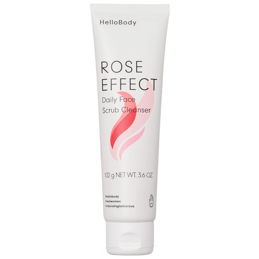 HelloBody - Exfoliant visage doux Rose Effect