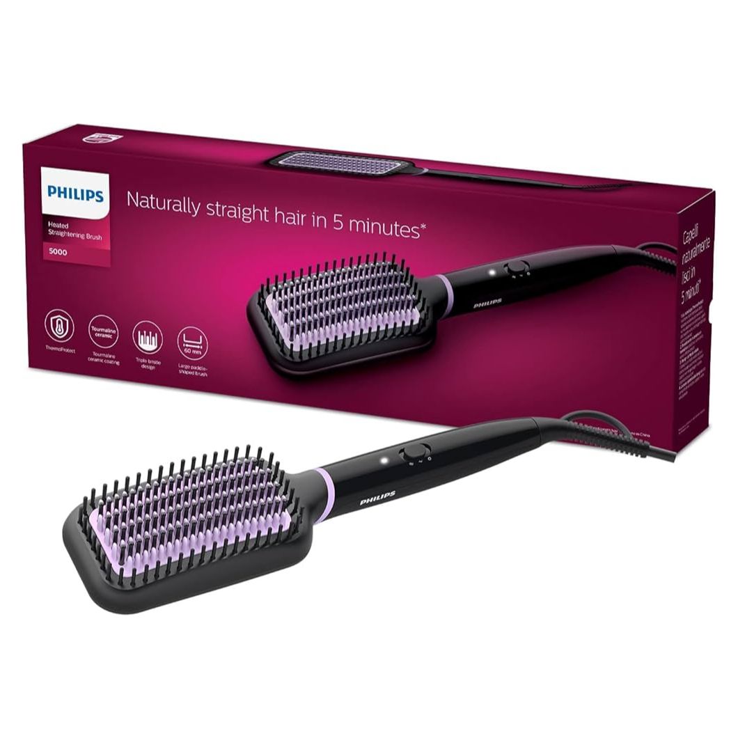 PHILIPS StyleCare Essentiel Brosse lissante chauffante - BHH880/00