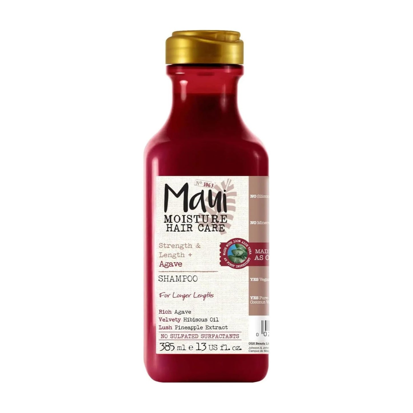 Maui Moisture Shampoo Agave for Chemically Damaged Hair