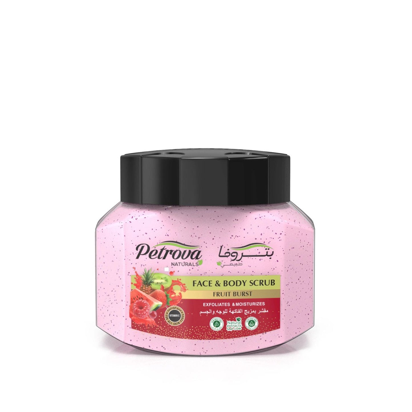 PETROVA Fruit Burst Face & Body Scrub 500ML