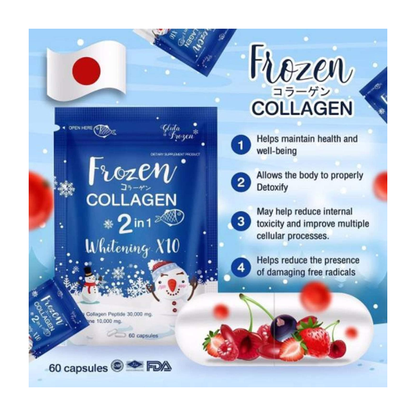 Frozen Collagen gluta 2 in 1