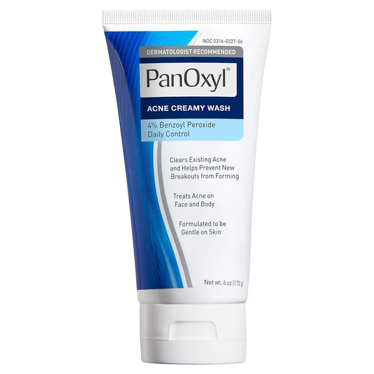 Panoxyl acne creamy wash 4%