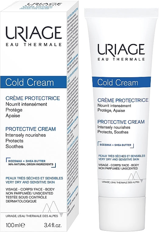 Uriage Eau Thermale Cold Cream Crème Protectrice Nourrissante Visage et Corps