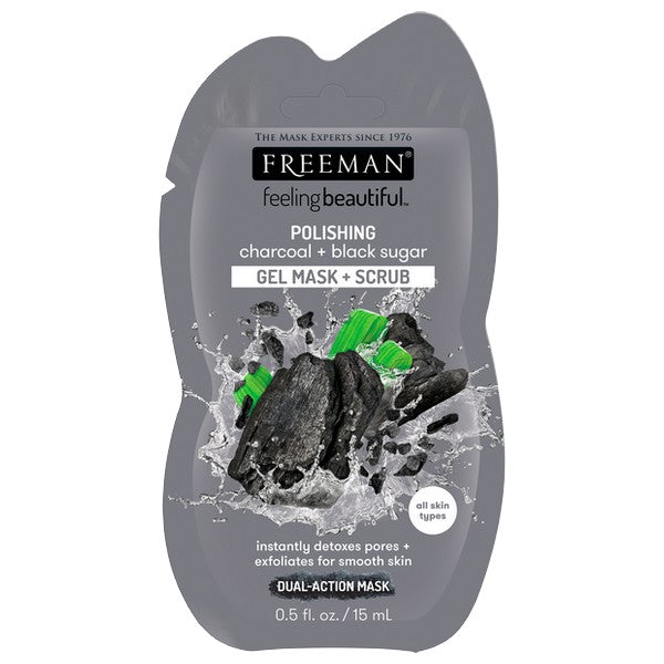 Freeman Polishing Charcoal & Black Sugar Gel Mask
