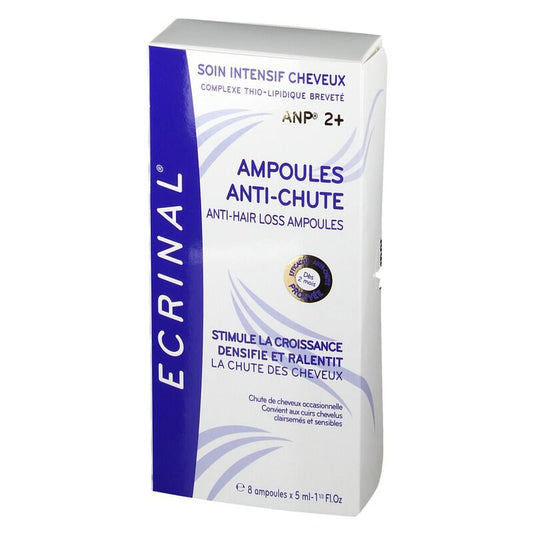 Ecrinal - Ampoules Anti-Chute Cheveux A L’ANP®2+