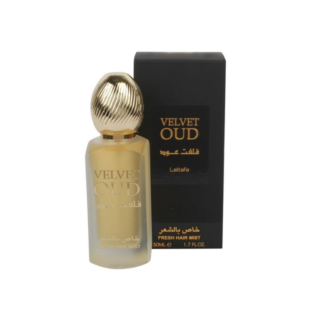Velvet Oud Parfum Cheveux 50ml – Lattafa