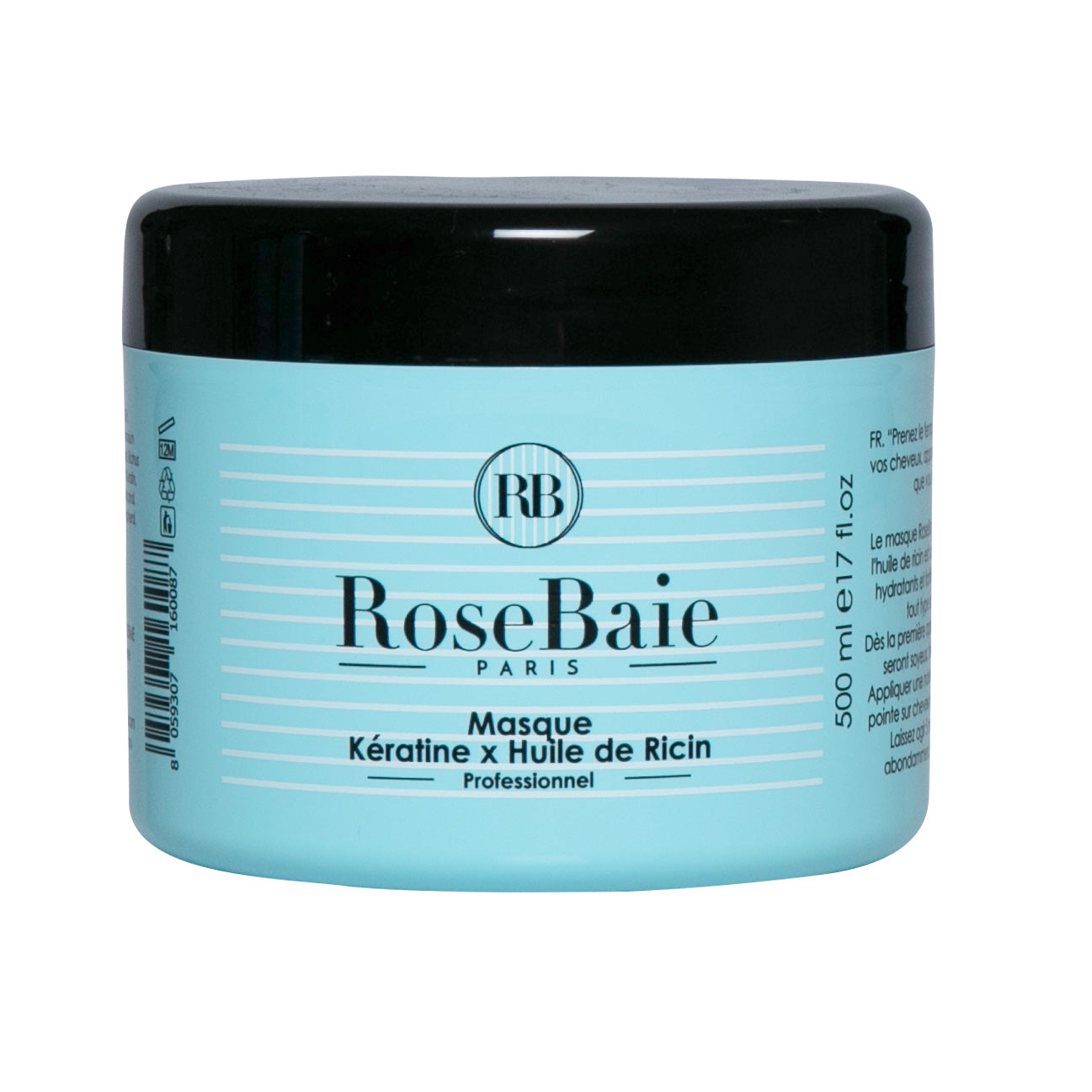 Rose Baie Masque À La Kératine Et À L’huile De Ricin