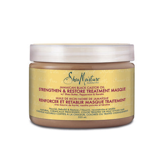 JAMAICAN BLACK CASTOR OIL STRENGTHEN & RESTORE TREATMENT MASQUE