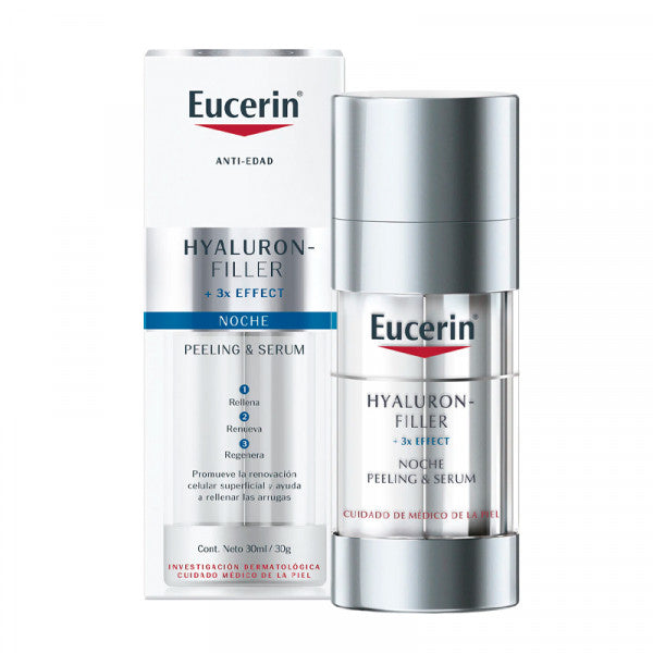 EUCERIN HYALURON-FILLER + 3x EFFECT PEELING & SÉRUM NUIT